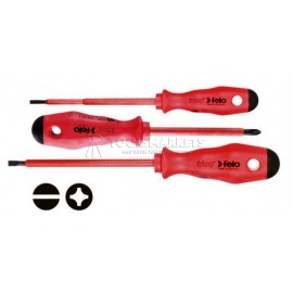 Набор диэлектрических отверток 3 предмета серия 513 FELO 513 931 14